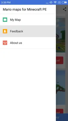 Mario maps for Minecraft PE android App screenshot 0
